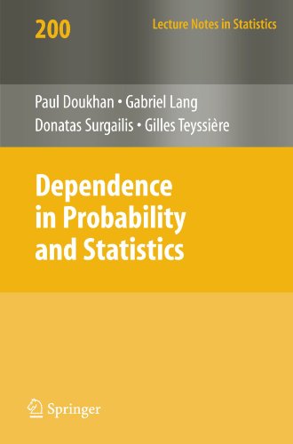 Dependence In Probability And Statistics 1st Edition Istvn Berkes