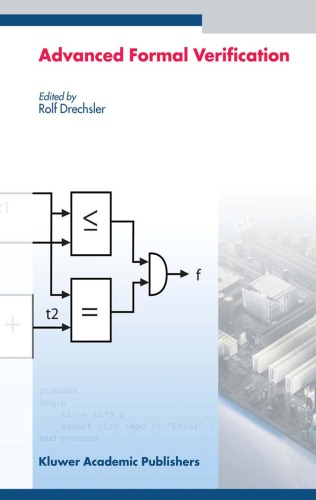 Advanced Formal Verification Drechsler R Ed