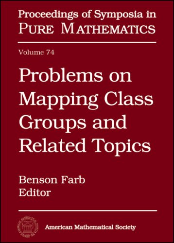Problems On Mapping Class Groups And Related Topics Farb B Ed