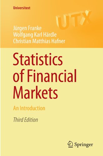 Statistics Of Financial Markets An Introduction 3ed Jrgen Franke