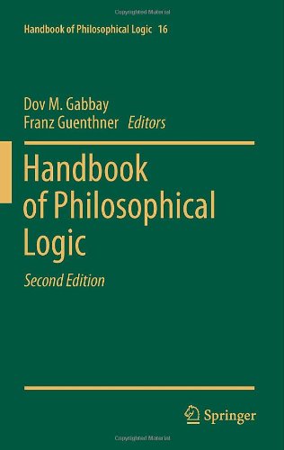 Handbook Of Philosophical Logic 2nd Dov M Gabbay Franz Guenthner Eds