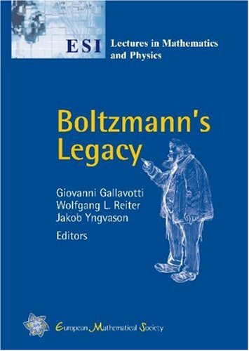 Boltzmanns Legacy Gallavotti G Et Al Eds