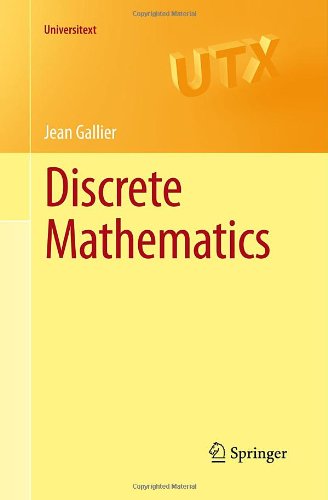 Discrete Mathematics 1st Edition Jean Gallier Auth
