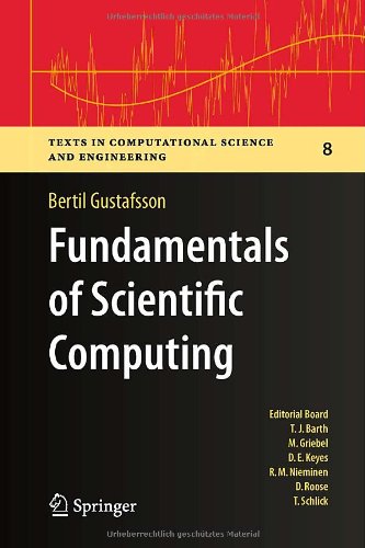 Fundamentals Of Scientific Computing 1st Edition Bertil Gustafsson Auth