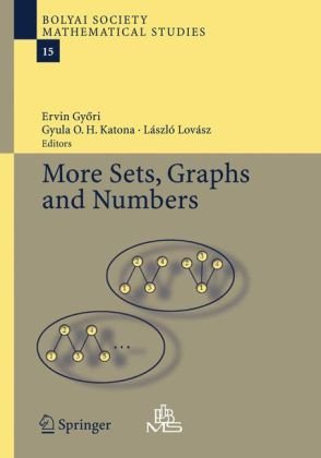 More Sets Graphs And Numbers A Salute To Vera Sos And Andras Hajnal Gyori