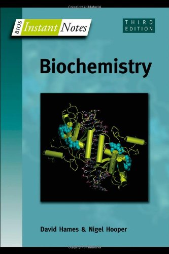Instant Notes In Biochemistry 3ed Hames D Hooper N