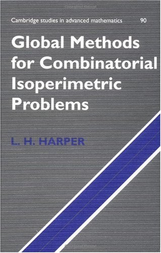 Global Methods For Combinatorial Isoperimetric Problems Harper Lh