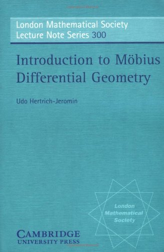 Introduction To Moebius Differential Geometry Hertrichjeromin U