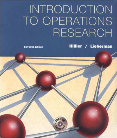 Introduction To Operations Research 7ed Hillier F Lieberman G