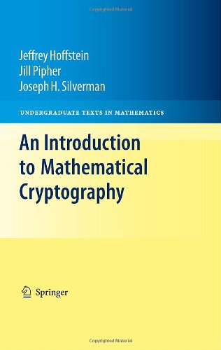 An Introduction To Mathematical Cryptography Hoffstein J Pipher J