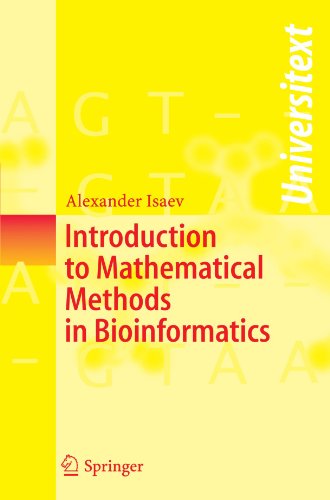 Introduction To Mathematical Methods In Bioinformatics Isaev A