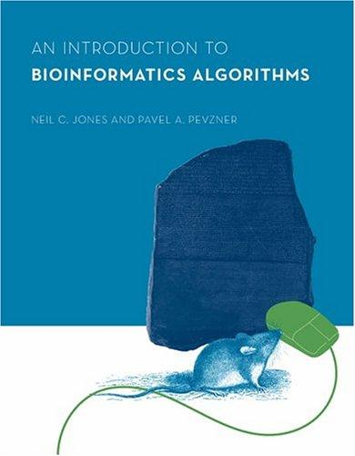An Introduction To Bioinformatics Algorithms Neil C Jones Pavel A Pevzner