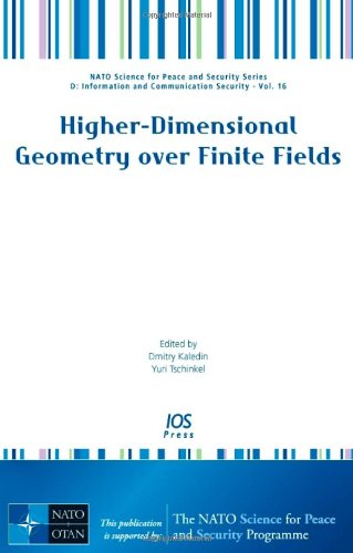 Higherdimensional Geometry Over Finite Fields Kaledin D Tschinkel Y Eds