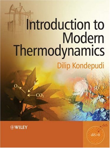 Introduction To Modern Thermodynamics Kondepudi D