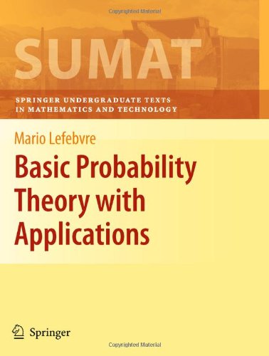 Basic Probability Theory With Applications 1st Edition Mario Lefebvre