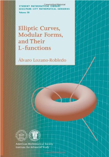 Elliptic Curves Modular Forms And Their Lfunctions Lozanorobledo A