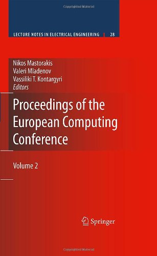 Proceedings Of The European Computing Conference Mastorakis N