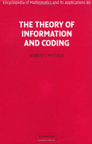 The Theory Of Information And Coding 2ed Mceliece R