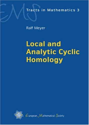 Local And Analytic Cyclic Homology Meyer R
