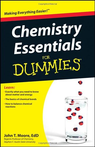 Chemistry Essentials For Dummies Moore Jt