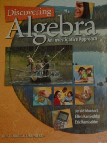 Discovering Algebra An Investigative Approach 2ed Murdock J