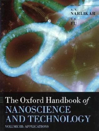 Oxford Handbook Of Nanoscience And Technology Applications Narlikar A