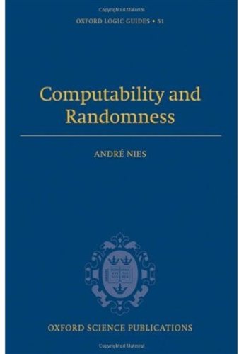 Computability And Randomness Andr Nies