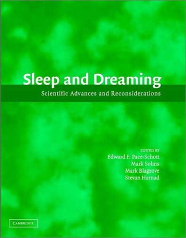 Sleep And Dreaming Paceschott Ef Et Al Eds