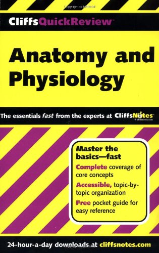 Cliffsquickreview Anatomy And Physiology Pack Pe