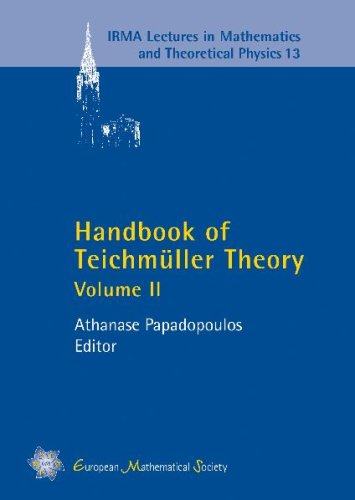 Handbook Of Teichmuller Theory Papadopoulos A Ed
