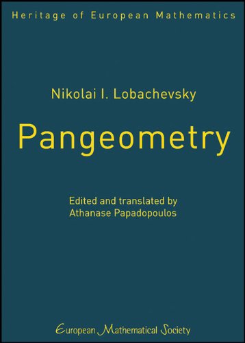 Nikolai I Lobachevsky Pangeometry Papadopoulos A Ed
