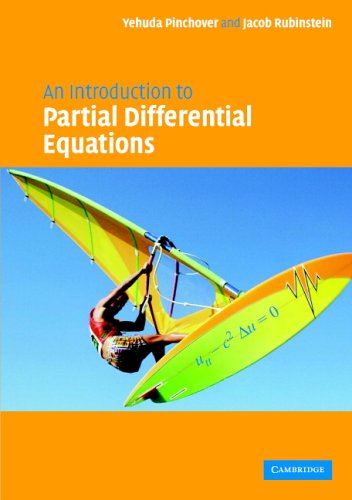 An Introduction To Partial Differential Equations Pinchover Ye