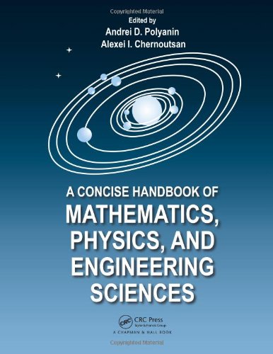 A Concise Handbook Of Mathematics Physics And Engineering Sciences Polyanin Ad