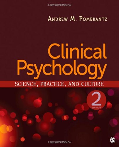 Clinical Psychology 2ed Pomerantz Am Ed