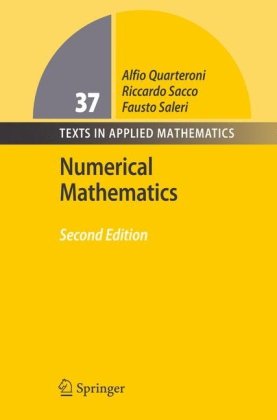 Numerical Mathematics 2ed Quarteroni A Sacco R Saleri F