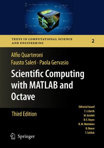 Scientific Computing With Matlab And Octave 3ed Alfio Quarteroni