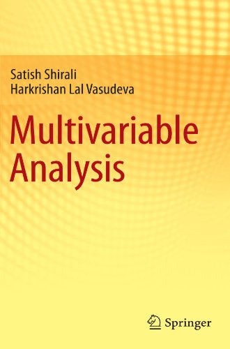Multivariable Analysis 1st Edition Satish Shirali Harkrishan Lal Vasudeva Auth