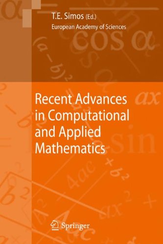 Recent Advances In Computational And Applied Mathematics 1st Edition Luigi Brugnano