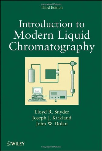 Introduction To Modern Liquid Chromatography 3ed Snyder Lr