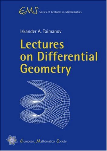 Lectures On Differential Geometry Taimanov I