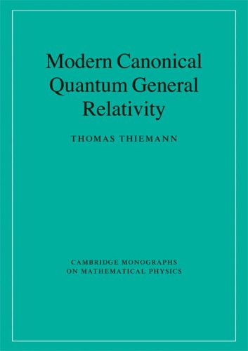 Modern Canonical Quantum General Relativity Thiemann T