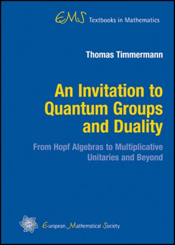 An Invitation To Quantum Groups And Duality Timmermann T