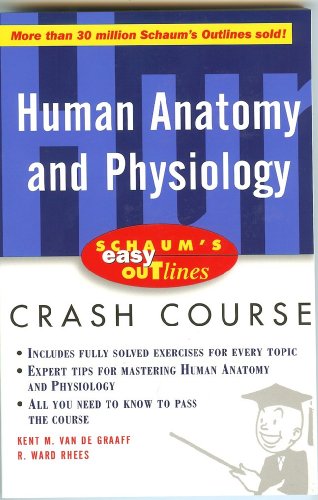Schaums Easy Outlines Of Human Anatomy And Physiology Van De Graaff Km