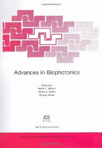 Advances In Biophotonics Wilson B Tuchin V Tanev S Eds
