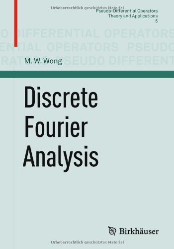 Discrete Fourier Analysis 1st Edition M W Wong Auth