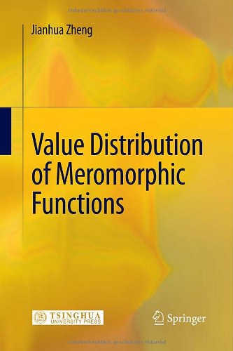 Value Distribution Of Meromorphic Functions Zheng J