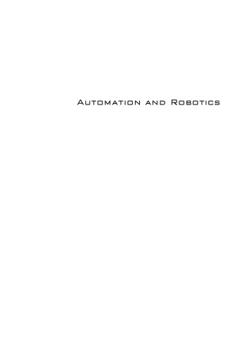 Automation And Robotics Juan Manuel Ramds Arreguin Ed