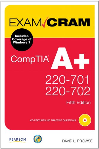 Comptia A 220701 And 220702 Exam Cram 5th Edition 5th Edition David L Prowse