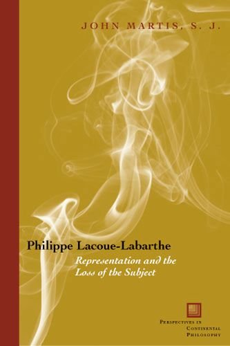Philippe Lacouelabarthe Representation And The Loss Of The Subject 3rd Edition John Martis