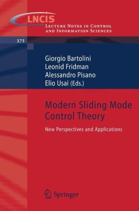 Modern Sliding Mode Control Theory New Perspectives And Applications 1st Edition Giorgio Bartolini